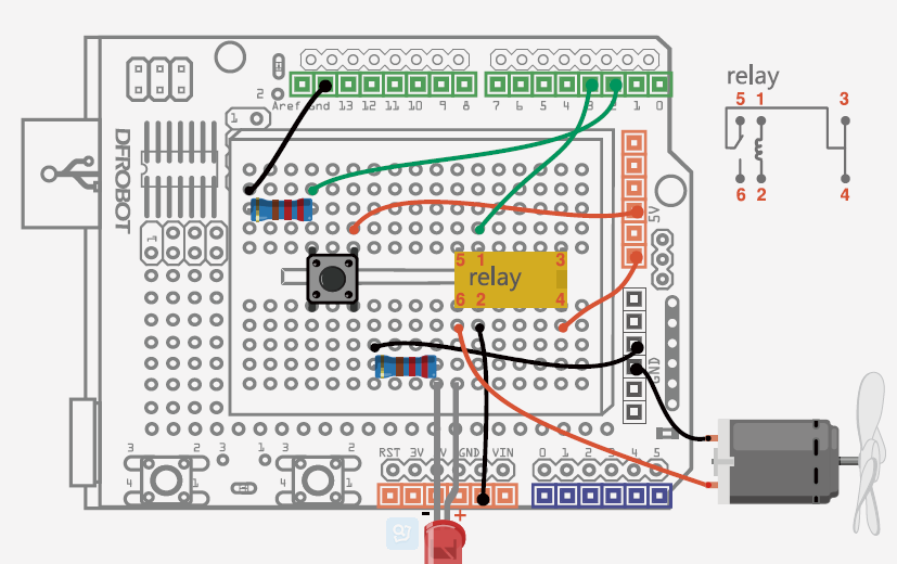 DIY Fan Circuit Diagram